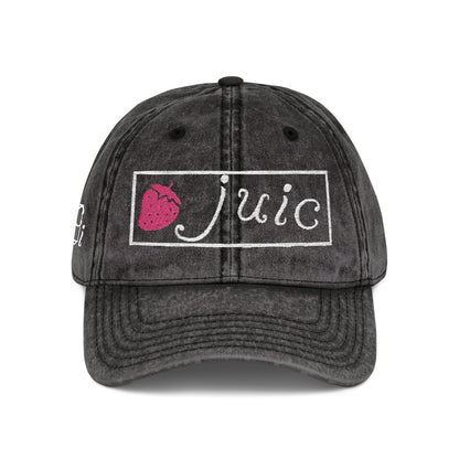 Embroidered Vintage Cap - Juic Cap Design