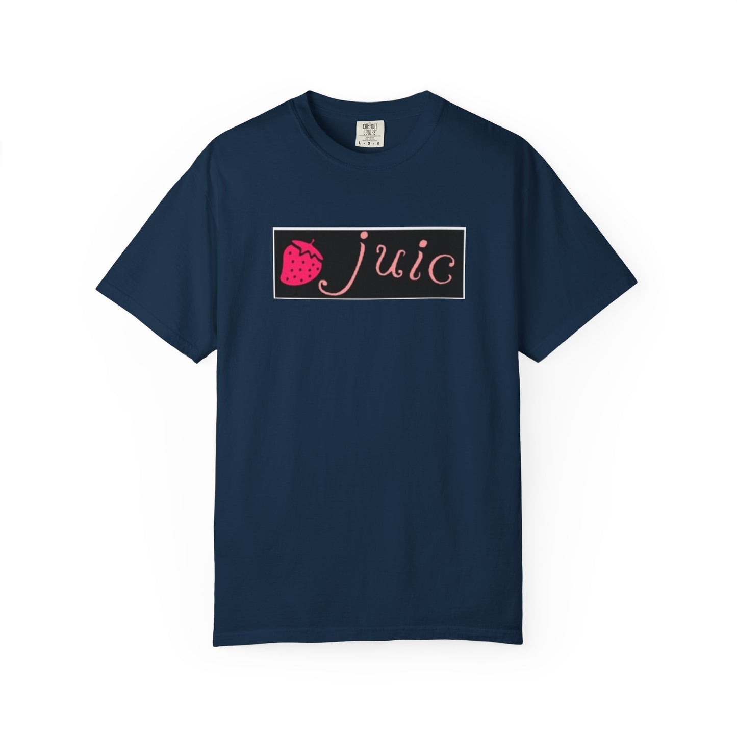 Strawberry JUIC Unisex T-Shirt, Cute Graphic Tee, Summer Apparel, Gift for Fruit Lovers, Trendy Fashion, Casual Wear