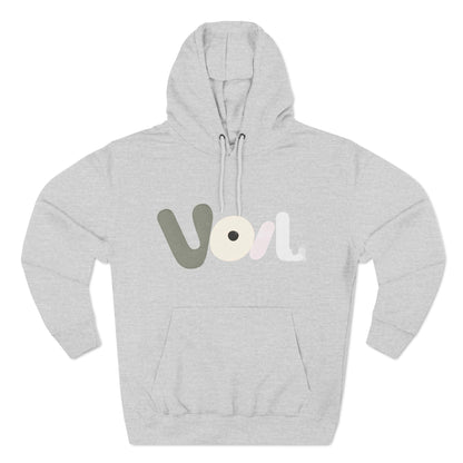 Voila Three-Panel  Hoodie