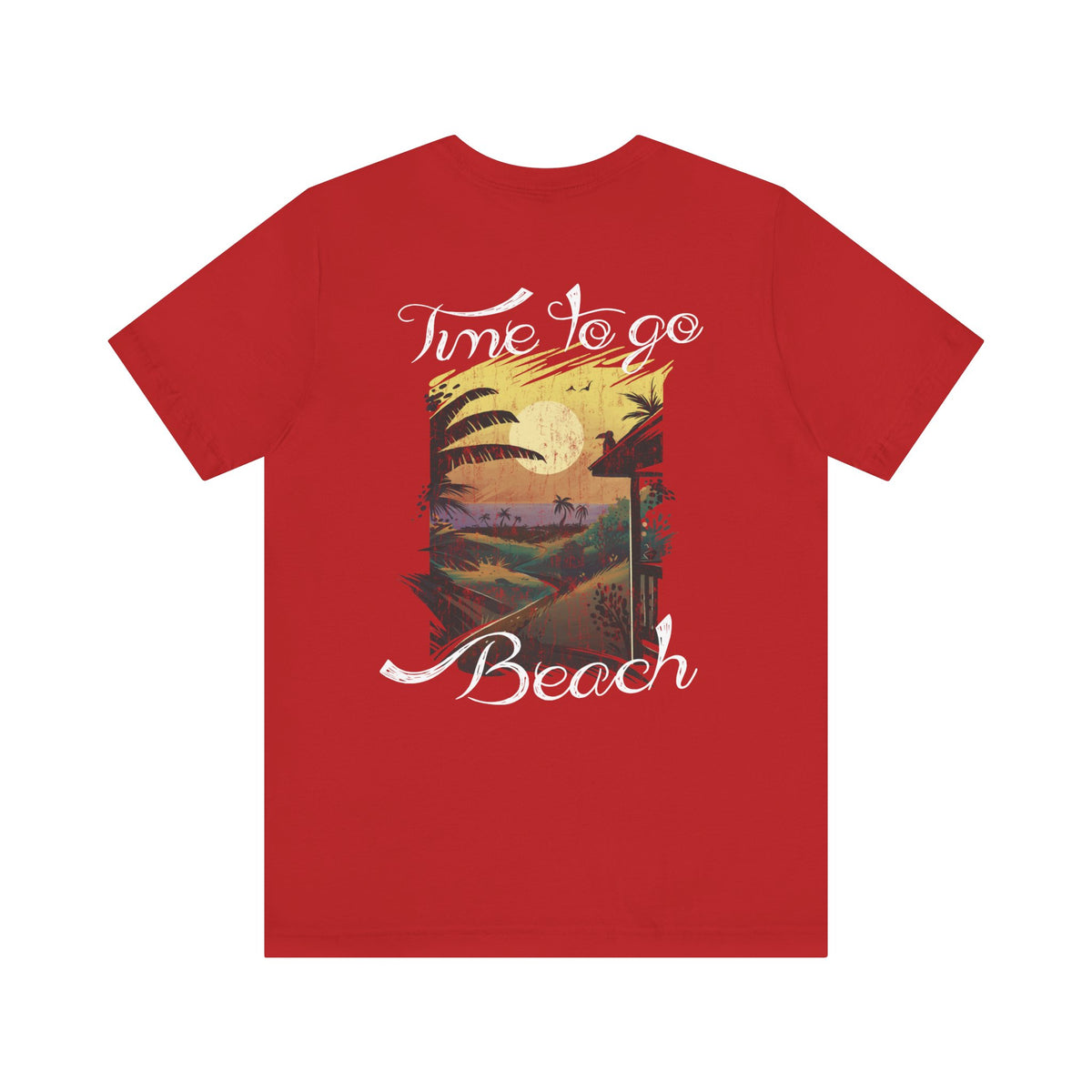 Il est temps d’aller à la plage Tee-shirt unisexe 