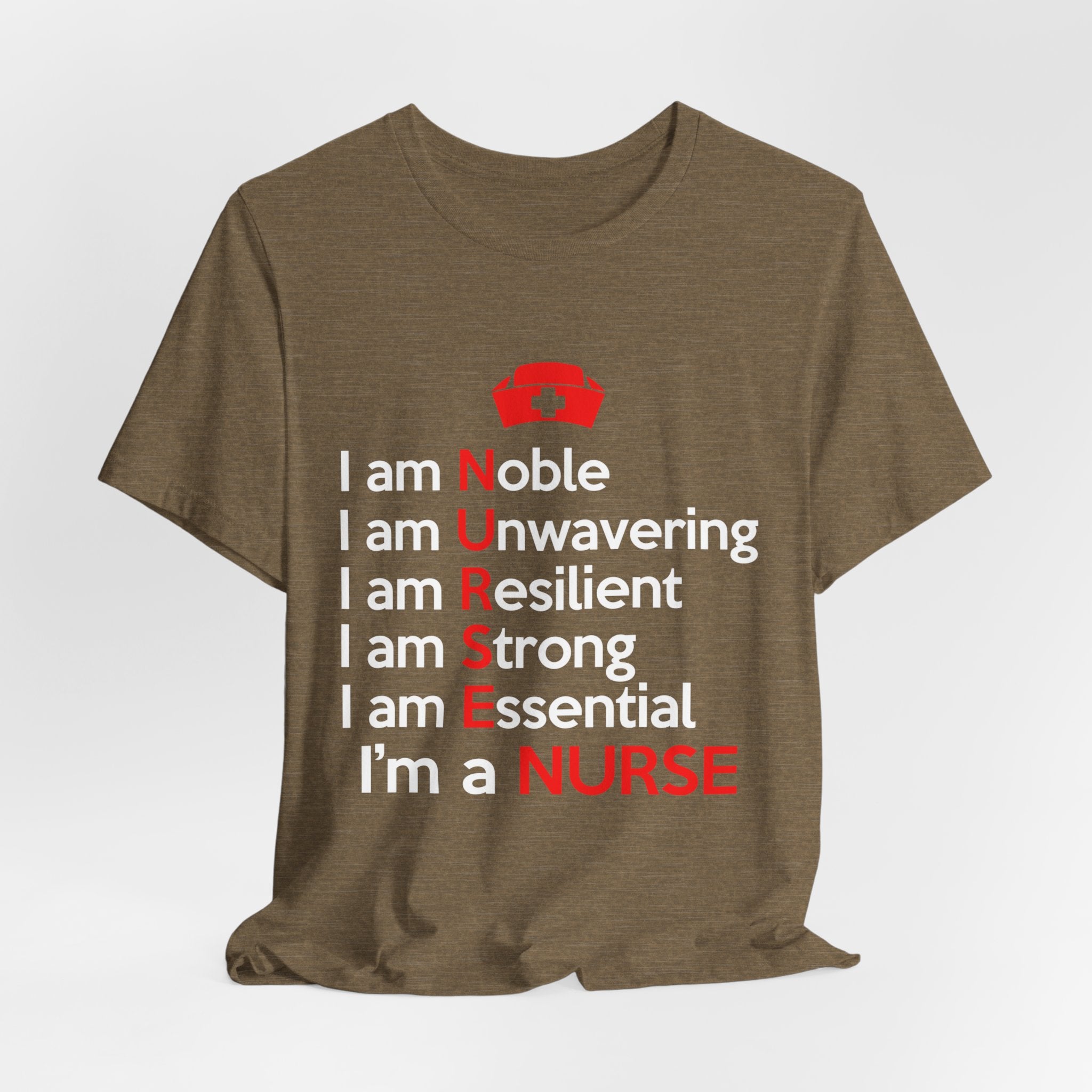 Je suis noble, je suis un tee-shirt unisexe inébranlable 