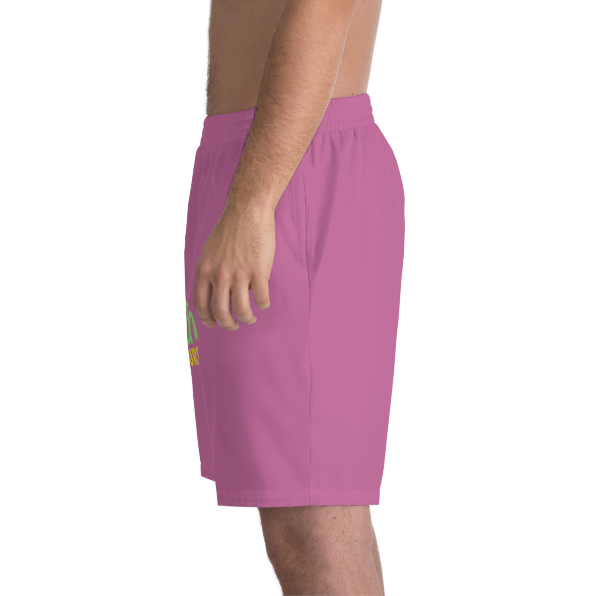 Men's Elastic Beach Shorts (AOP)