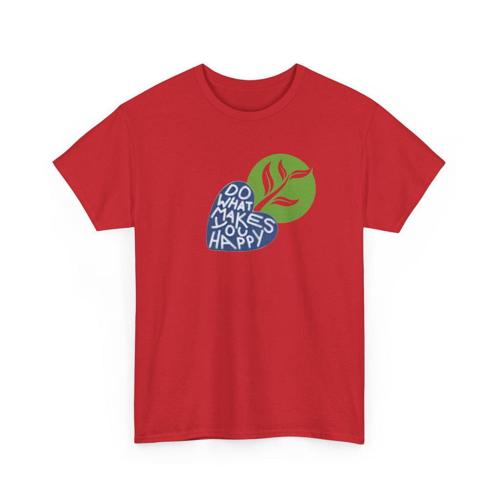 Unisex Makes You Happy Cotton Tee