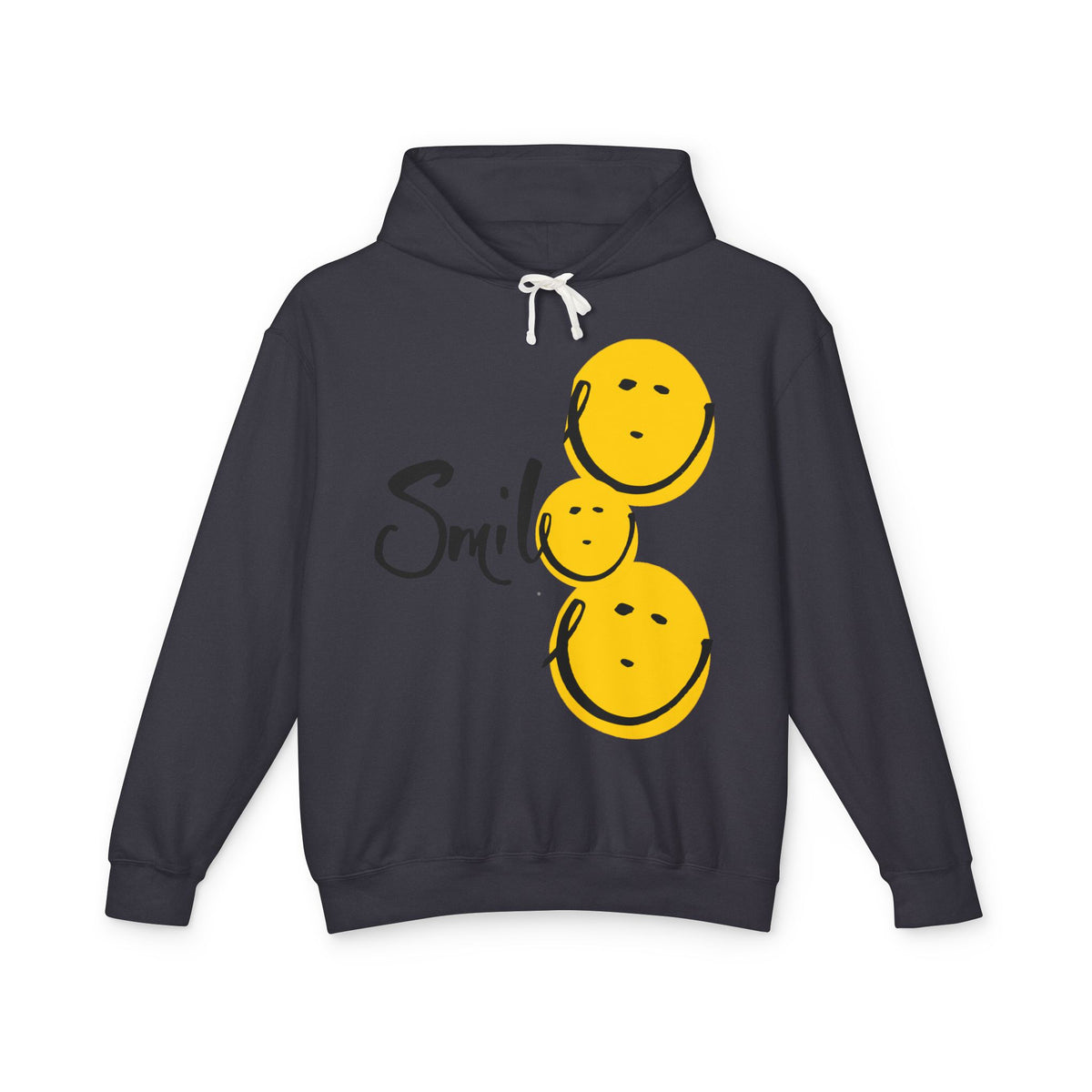 Smile Lightweight Hooded Sweatshirt