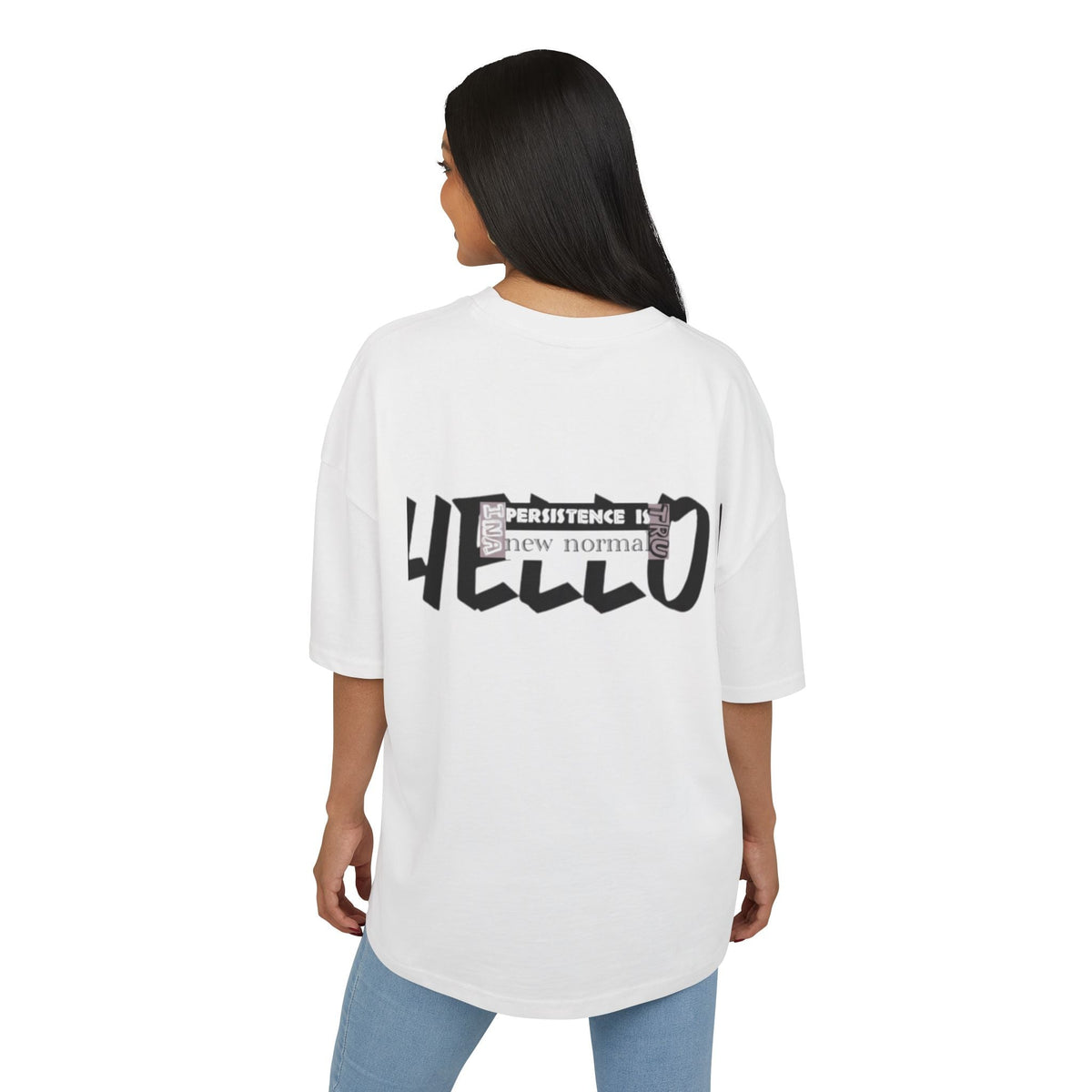 Hello! Persistence is the New Norma Unisex Box Tee Printify