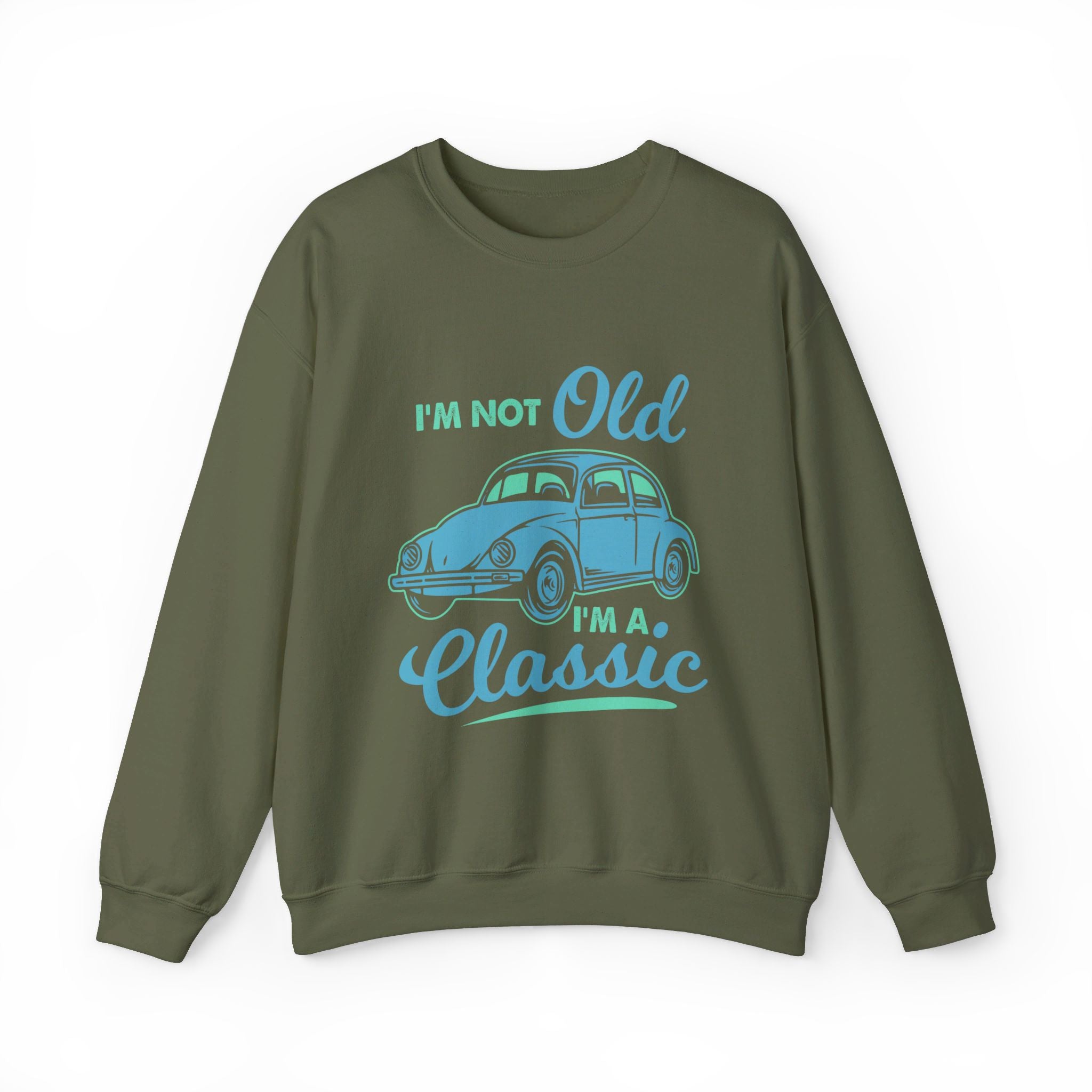 Je ne suis pas vieux, je suis un sweat-shirt unisexe classique 