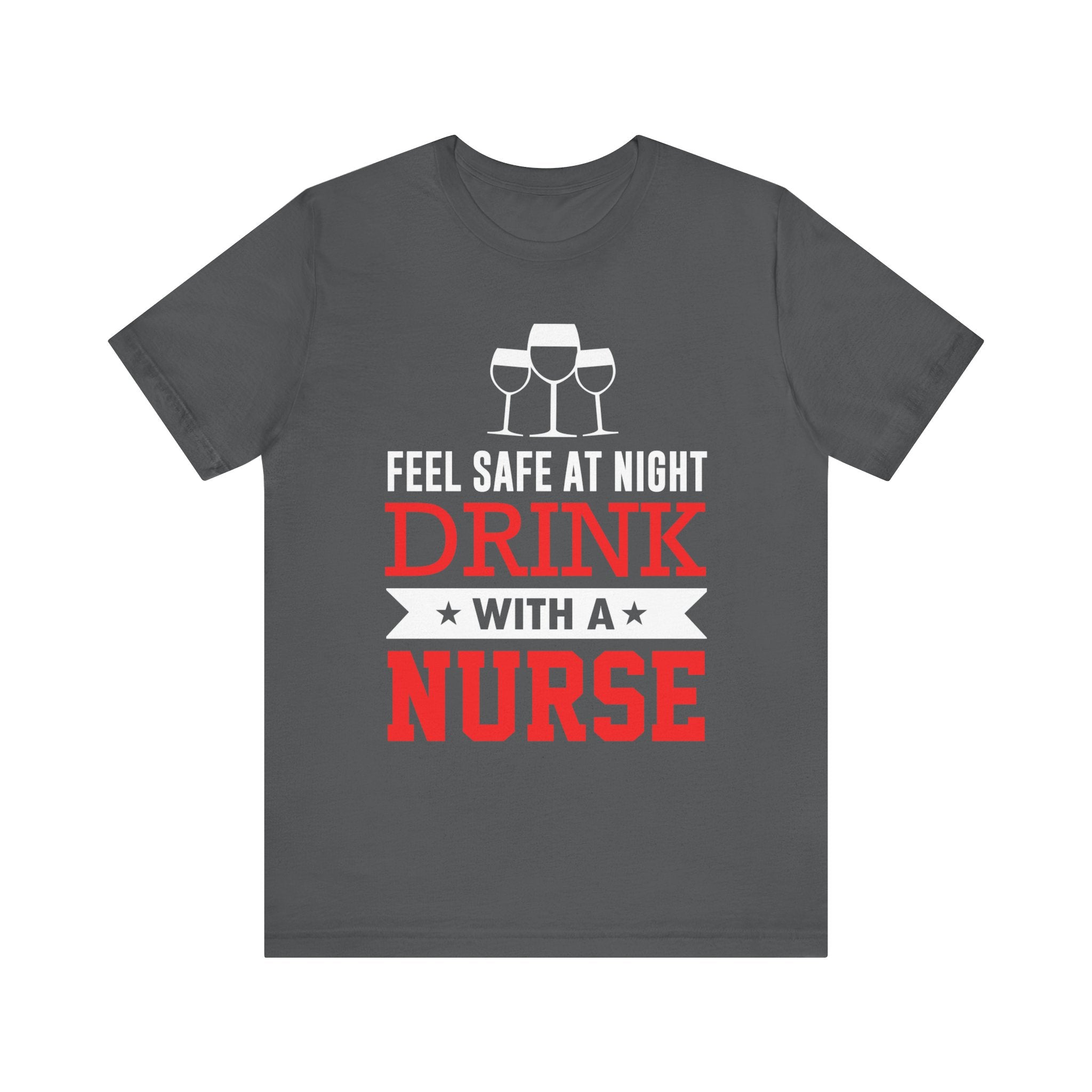 Sentez-vous en sécurité la nuit, buvez un tee-shirt unisexe 