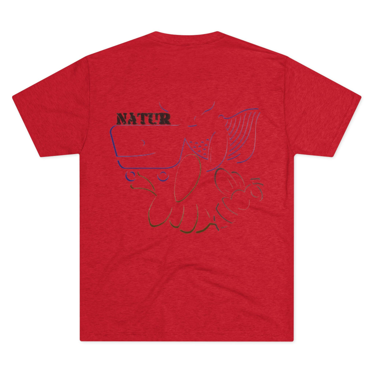 Nature Inspired Tee - Unisex Tri-Blend Crew Tee