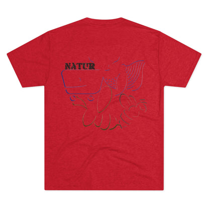 Nature Inspired Tee - Unisex Tri-Blend Crew Tee