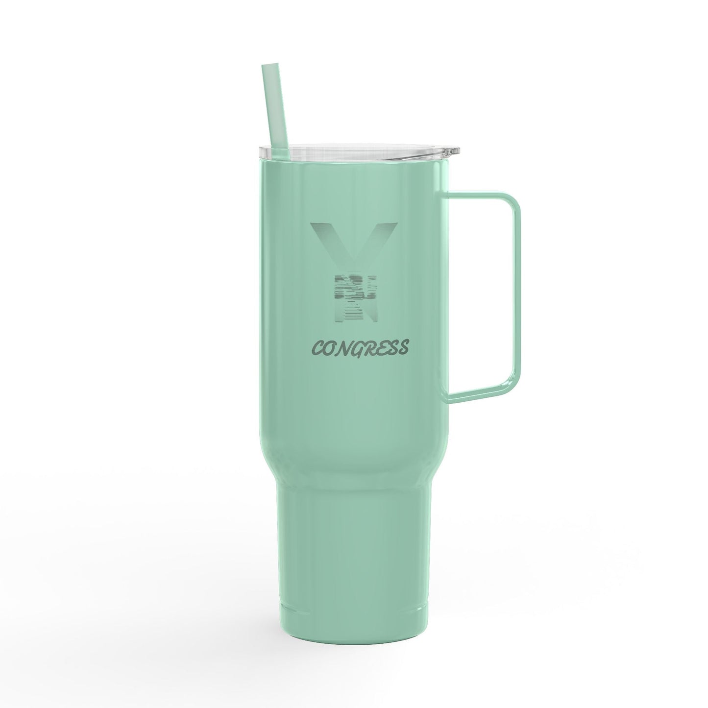 Tumbler - For Congress Engraving Design, 40oz Insulated with Lid Printify