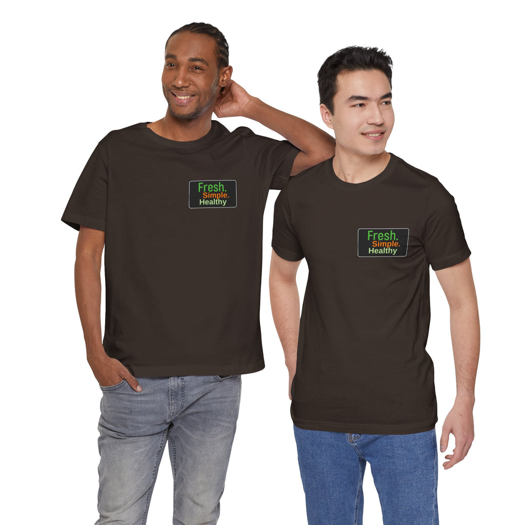 Unisex Fresh Healthy Short Sleeve Tee
