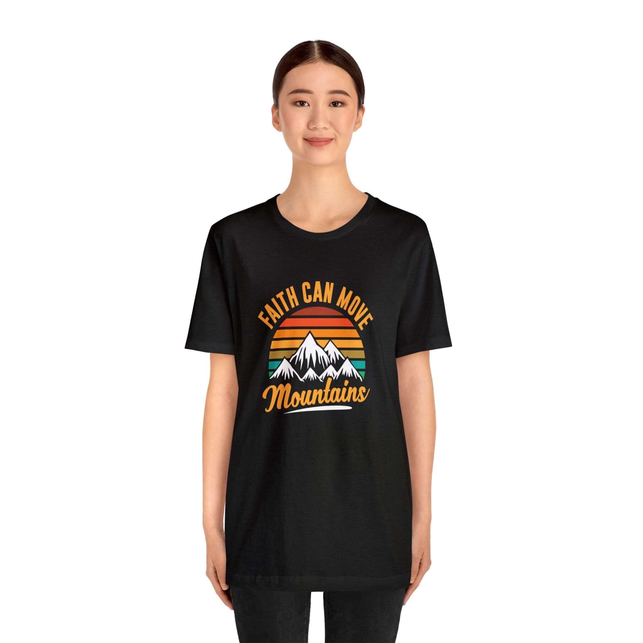 Faith Can Move Mountains Unisex Tee - RC’nSONS