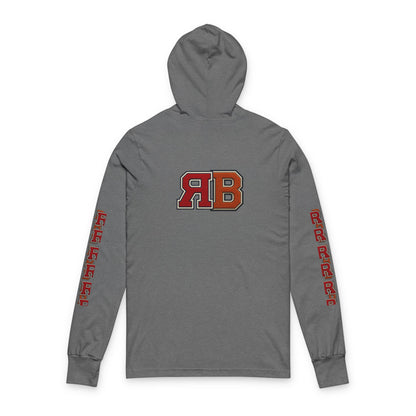 RB Hooded Long Sleeve Tee — RB Logo Hooded Tee