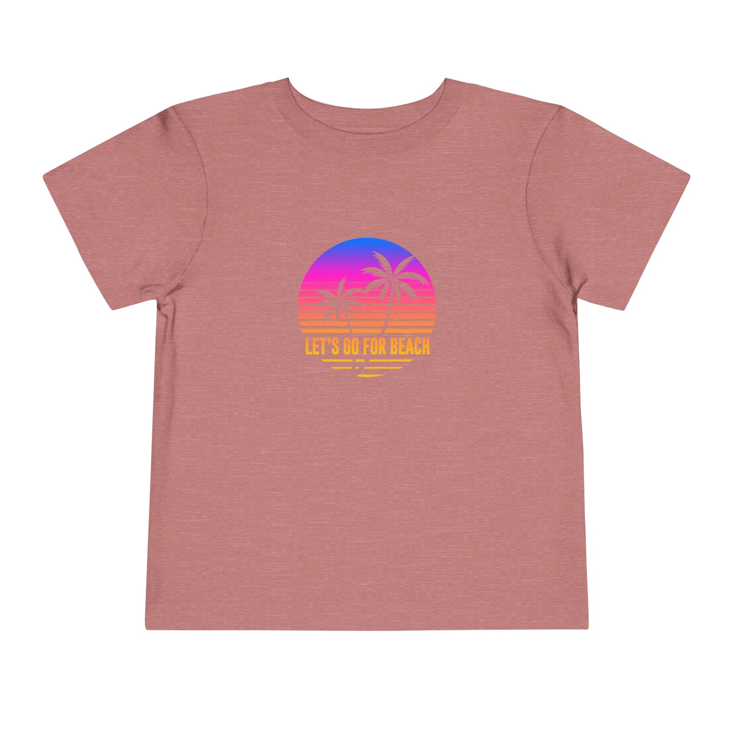 T-shirt Allons-y pour la plage pour tout-petit 