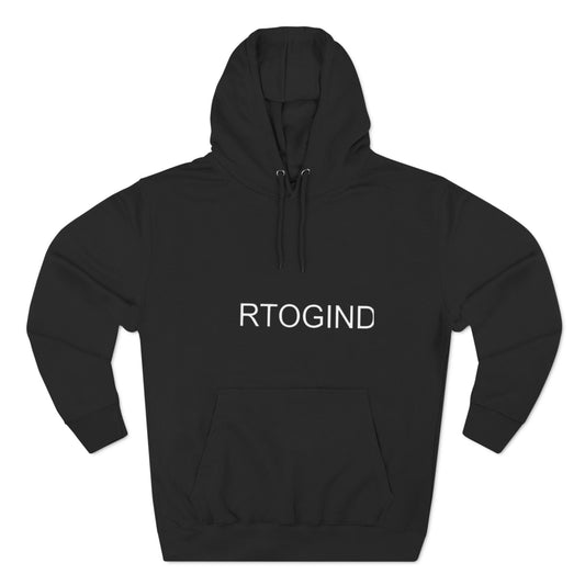 RCMSONS Three-Panel Fleece Hoodie