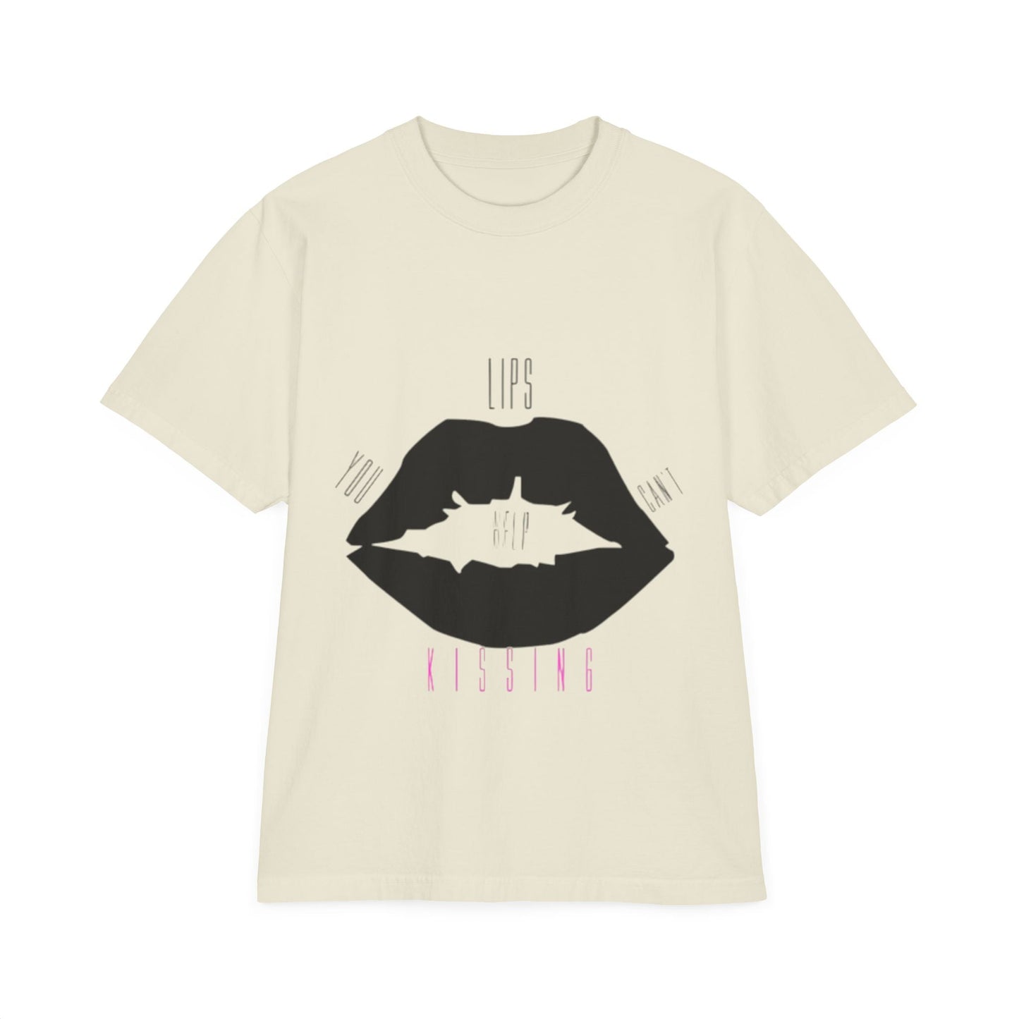Unisex Graphic T-Shirt, Kiss Print Tee, Trendy Streetwear, Gift for Her, Casual Wear, Summer Style, Statement Shirt Printify