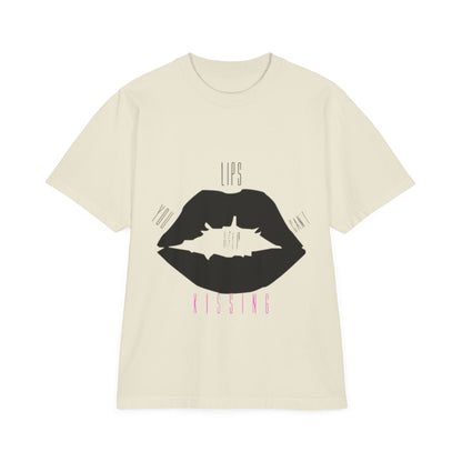 Unisex Graphic T-Shirt, Kiss Print Tee, Trendy Streetwear, Gift for Her, Casual Wear, Summer Style, Statement Shirt Printify