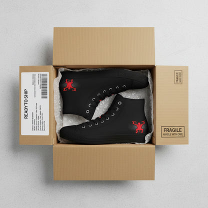 High Top Sneakers - Workout Gear-Or Go- Printify