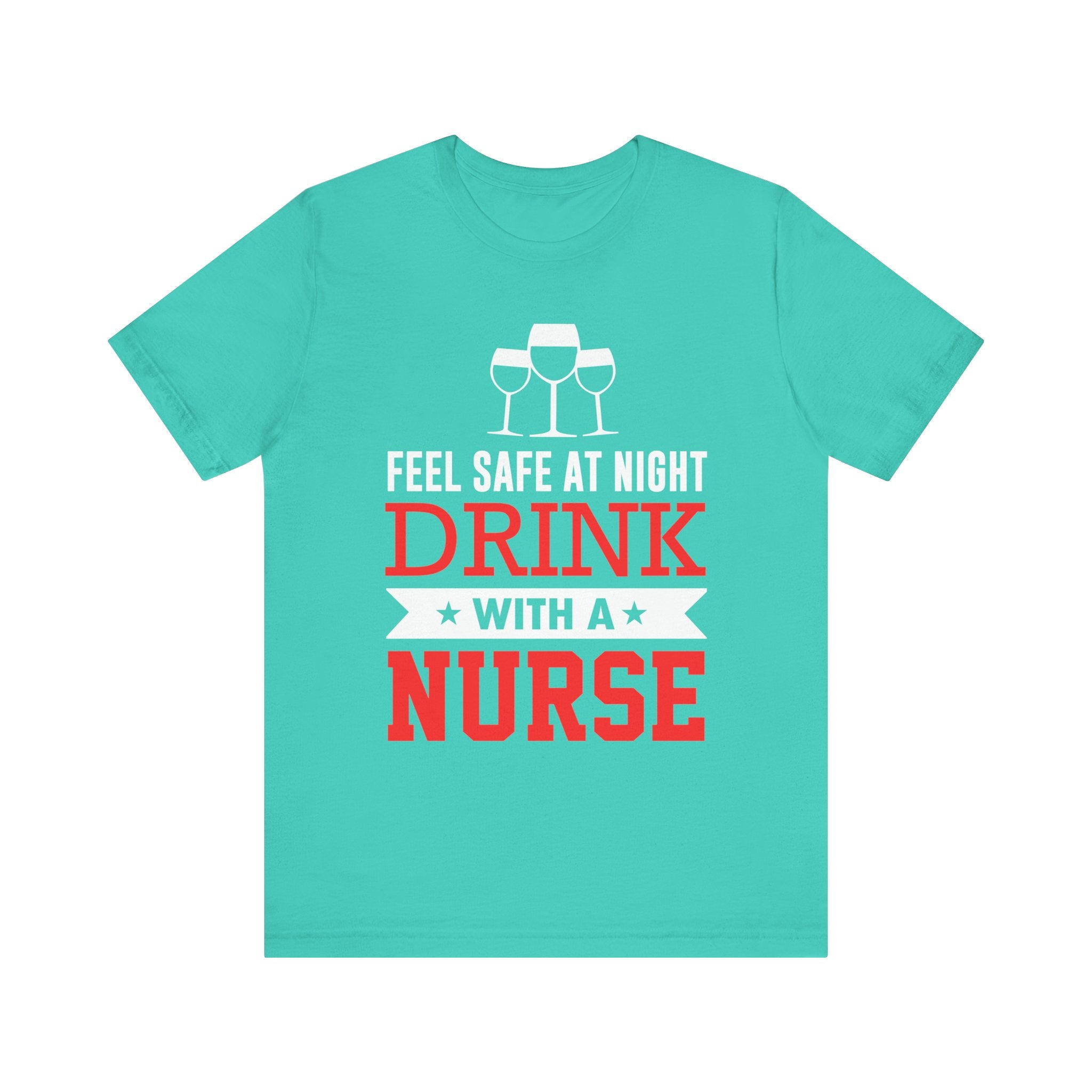 Sentez-vous en sécurité la nuit, buvez un tee-shirt unisexe 
