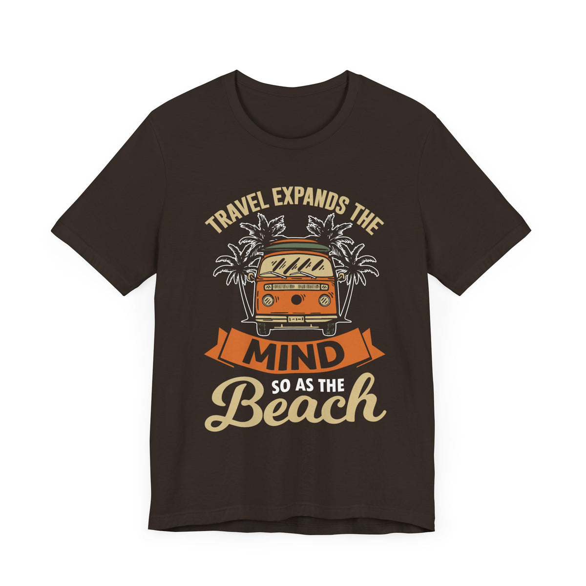 Unisex Travel Expands the mind Short Sleeve Tee