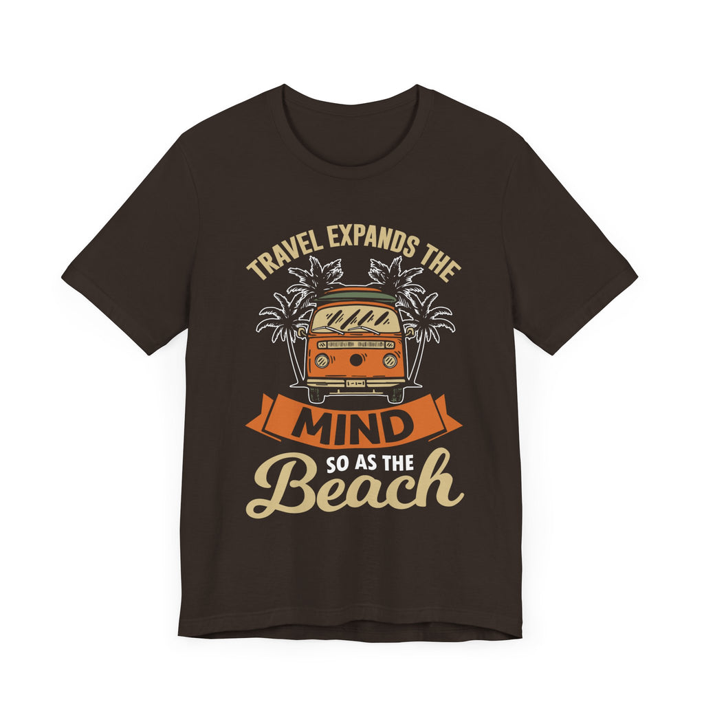 Unisex Travel Expands the mind Short Sleeve Tee