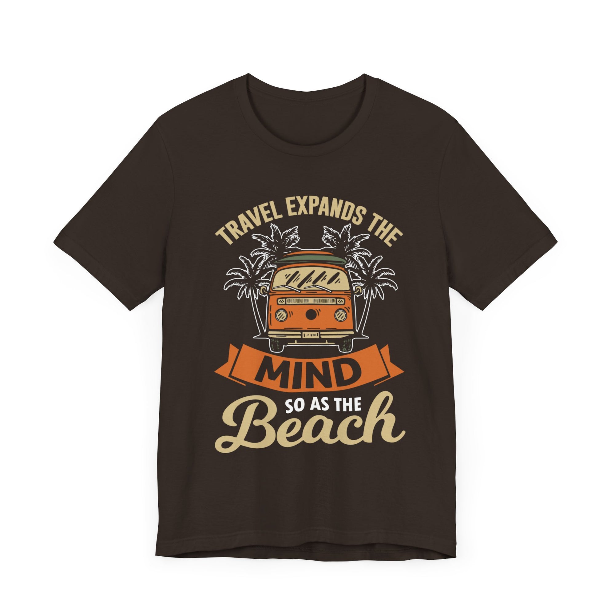 Unisex Travel Expands the mind Short Sleeve Tee