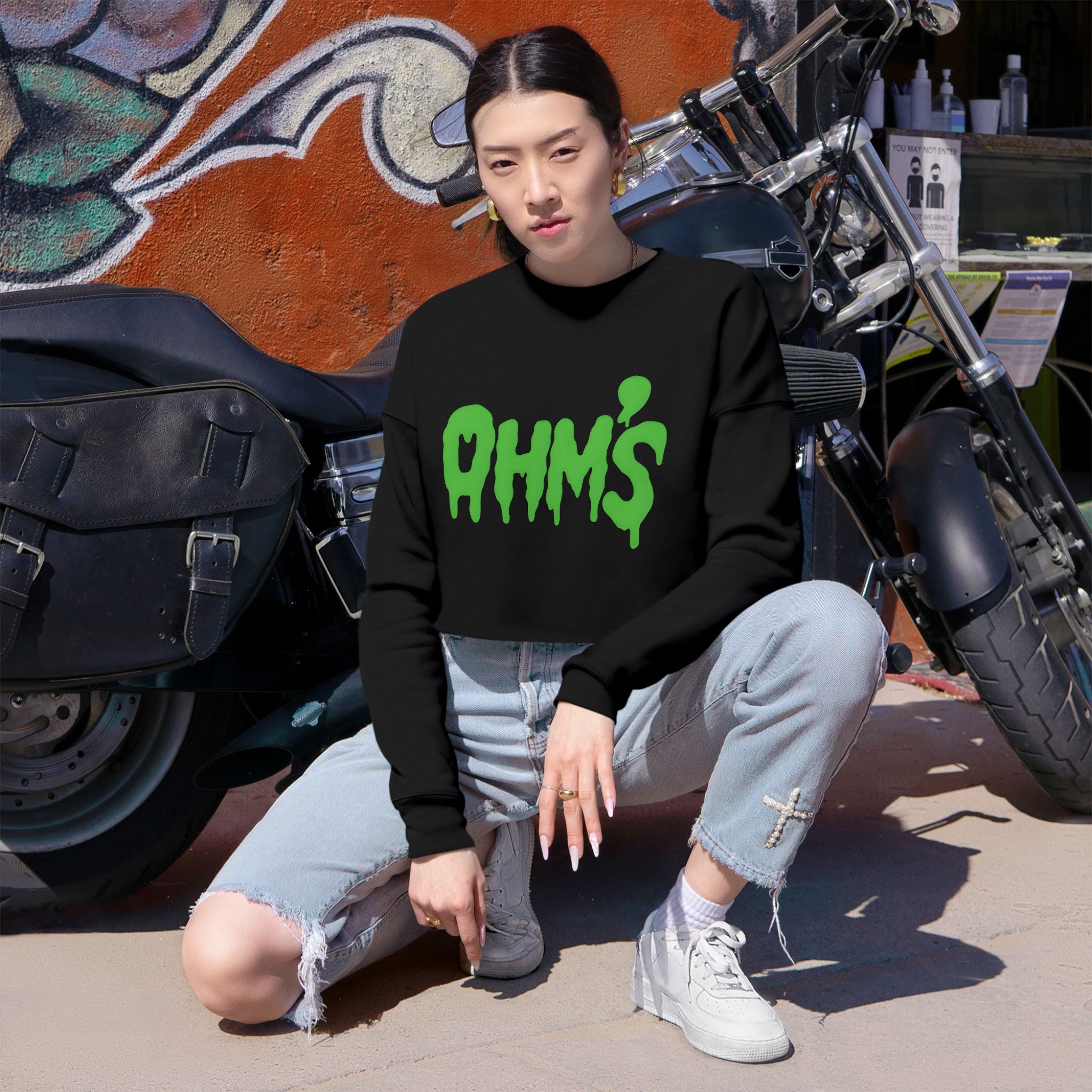 Cropped Sweatshirt Olm’s Law Design