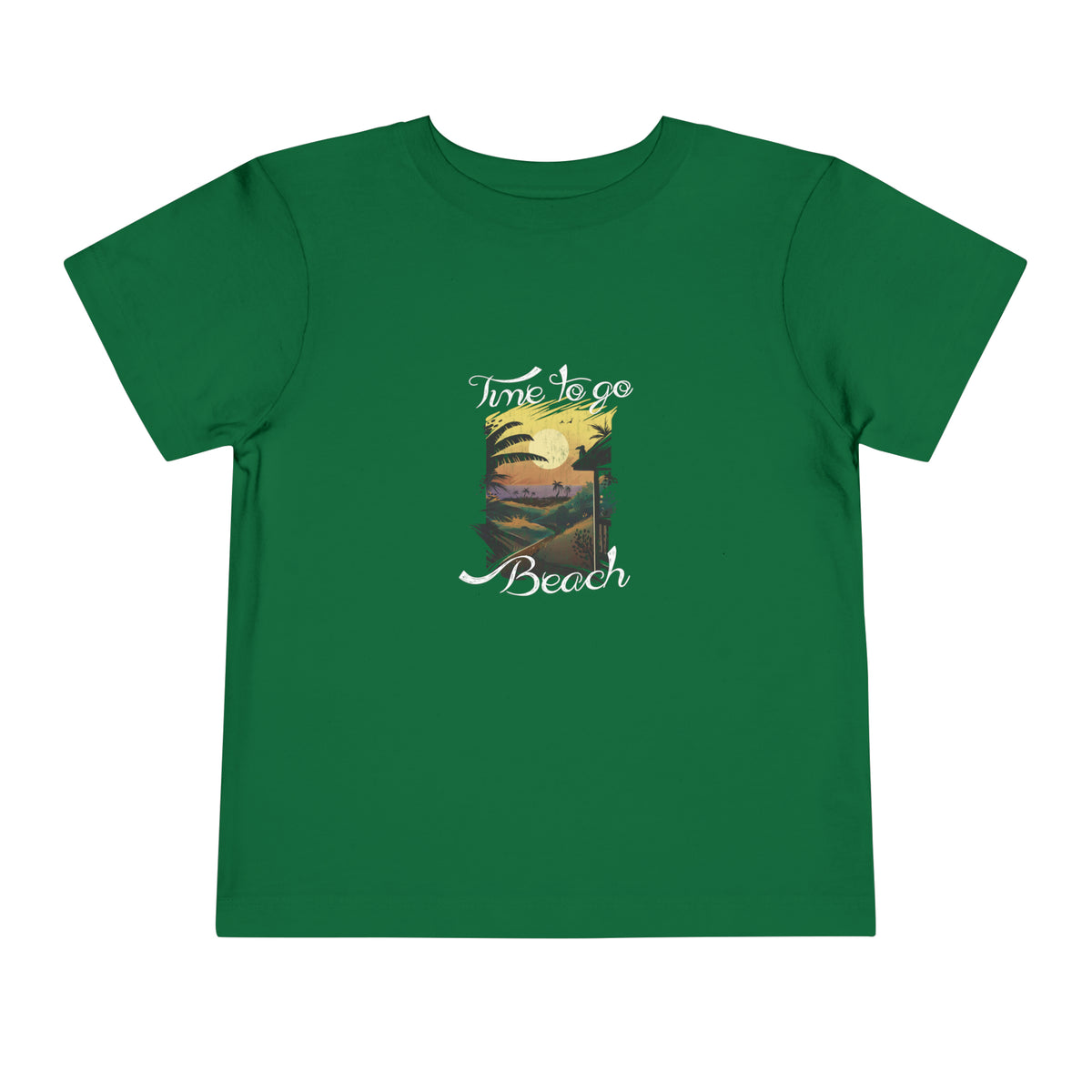 Time To Go Beach Toddler Tee