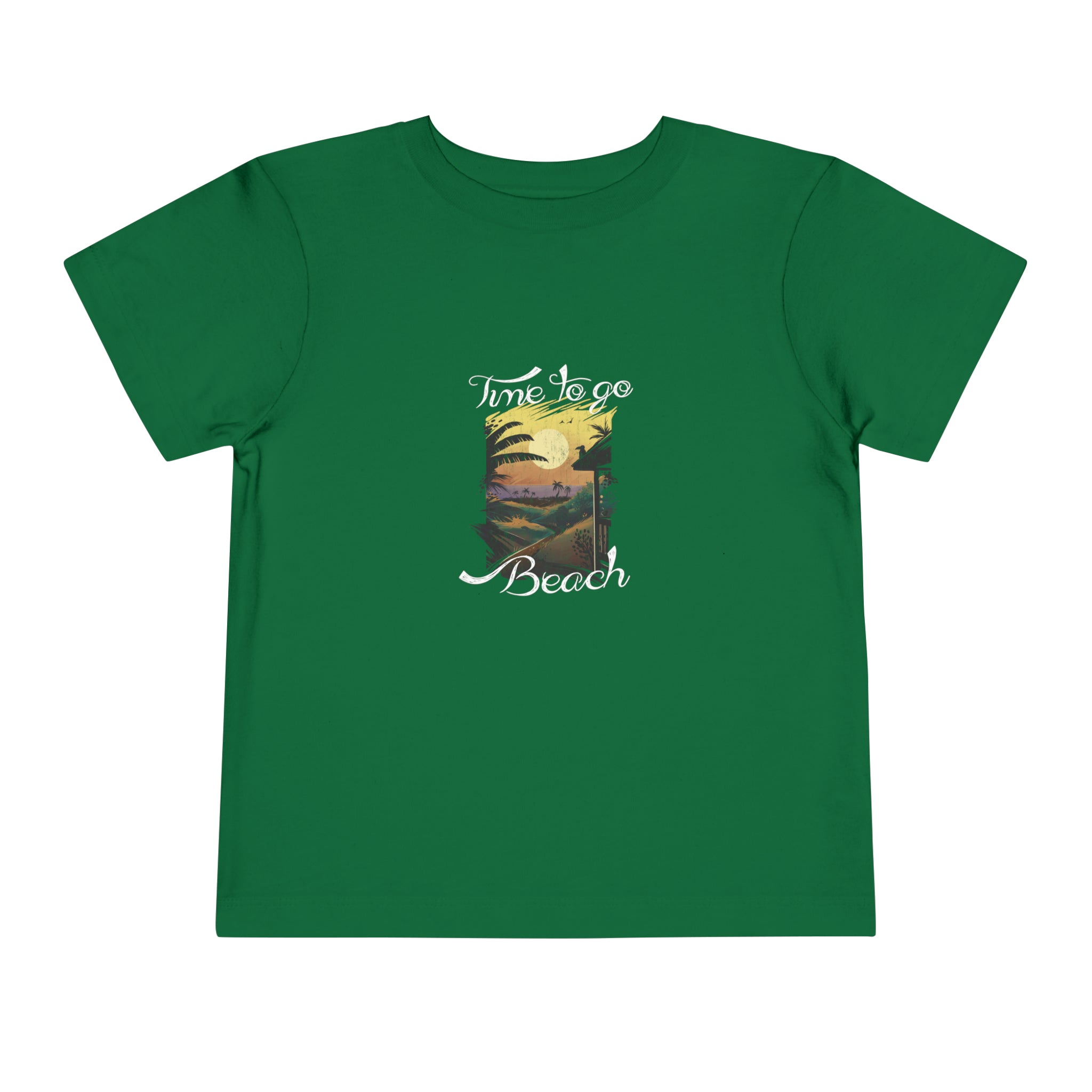Time To Go Beach Toddler Tee