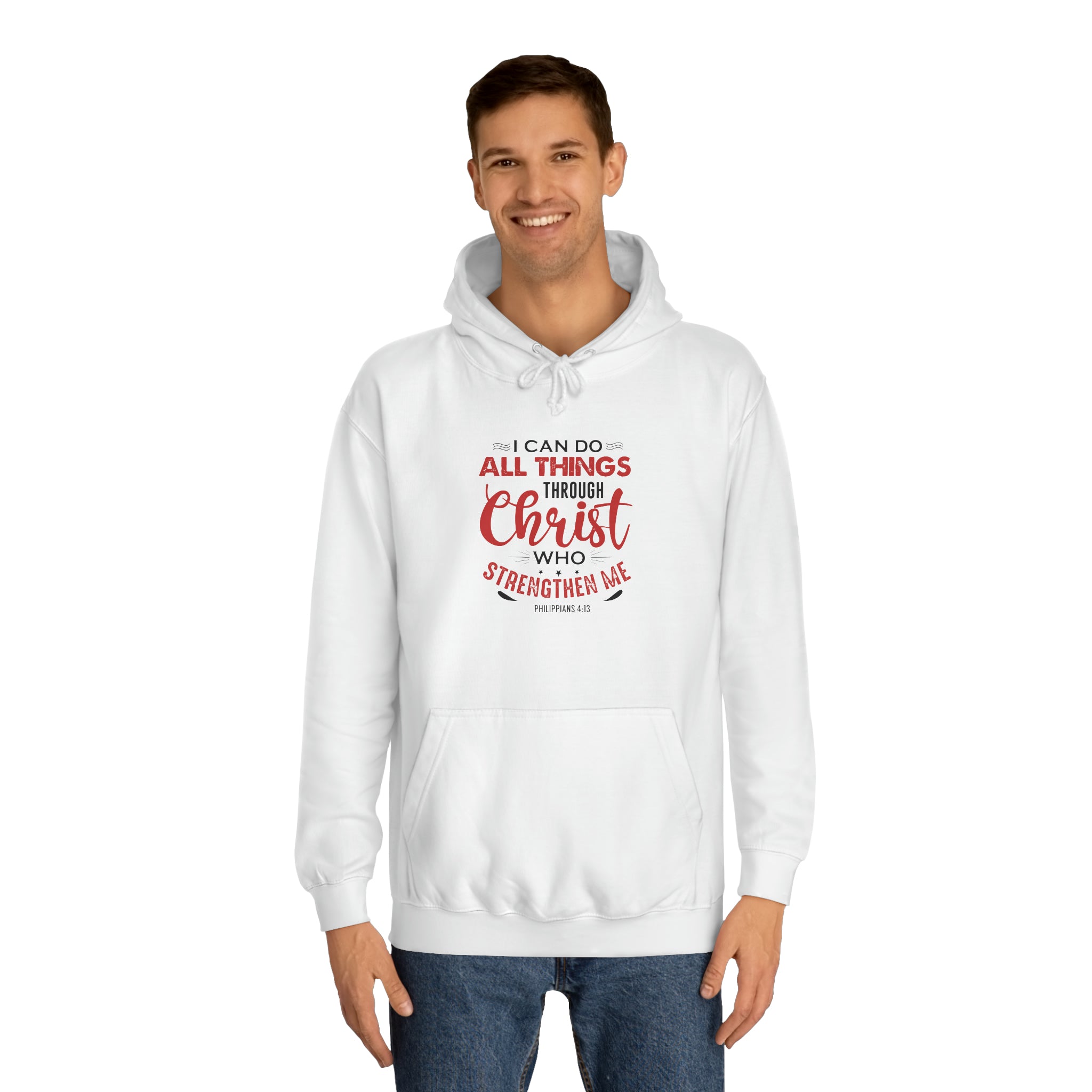 Je peux tout faire Sweat à capuche unisexe 