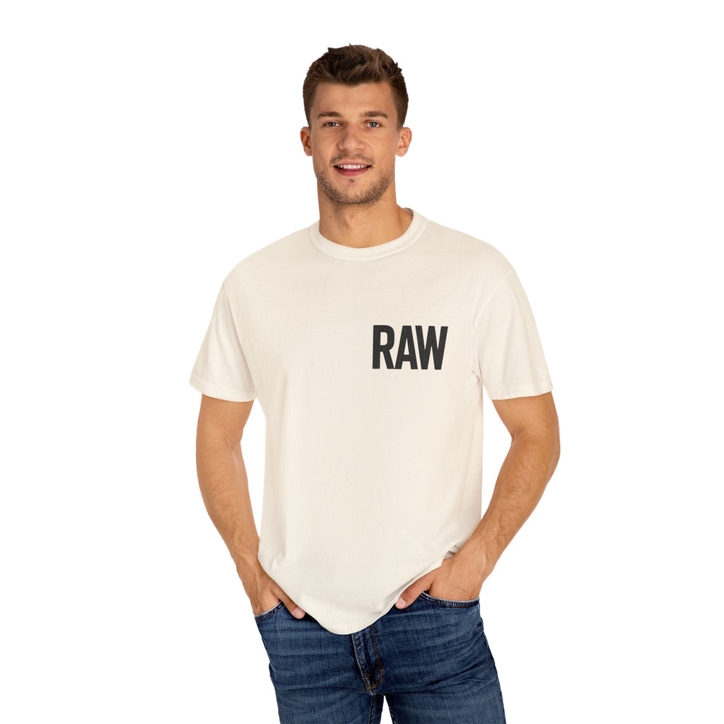 Garment-Dyed T-shirt RAW Design Printify