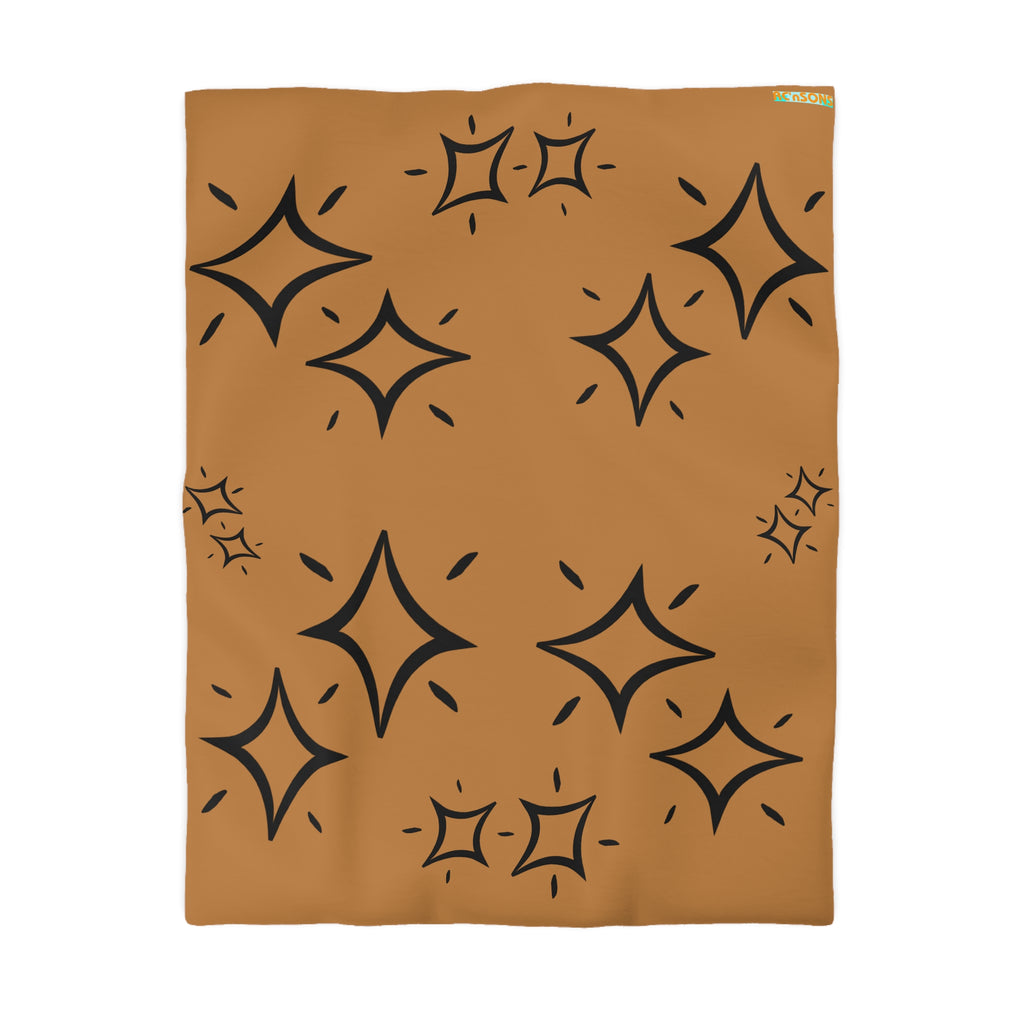 RCNSONS Microfiber Duvet 'Cube' Cover