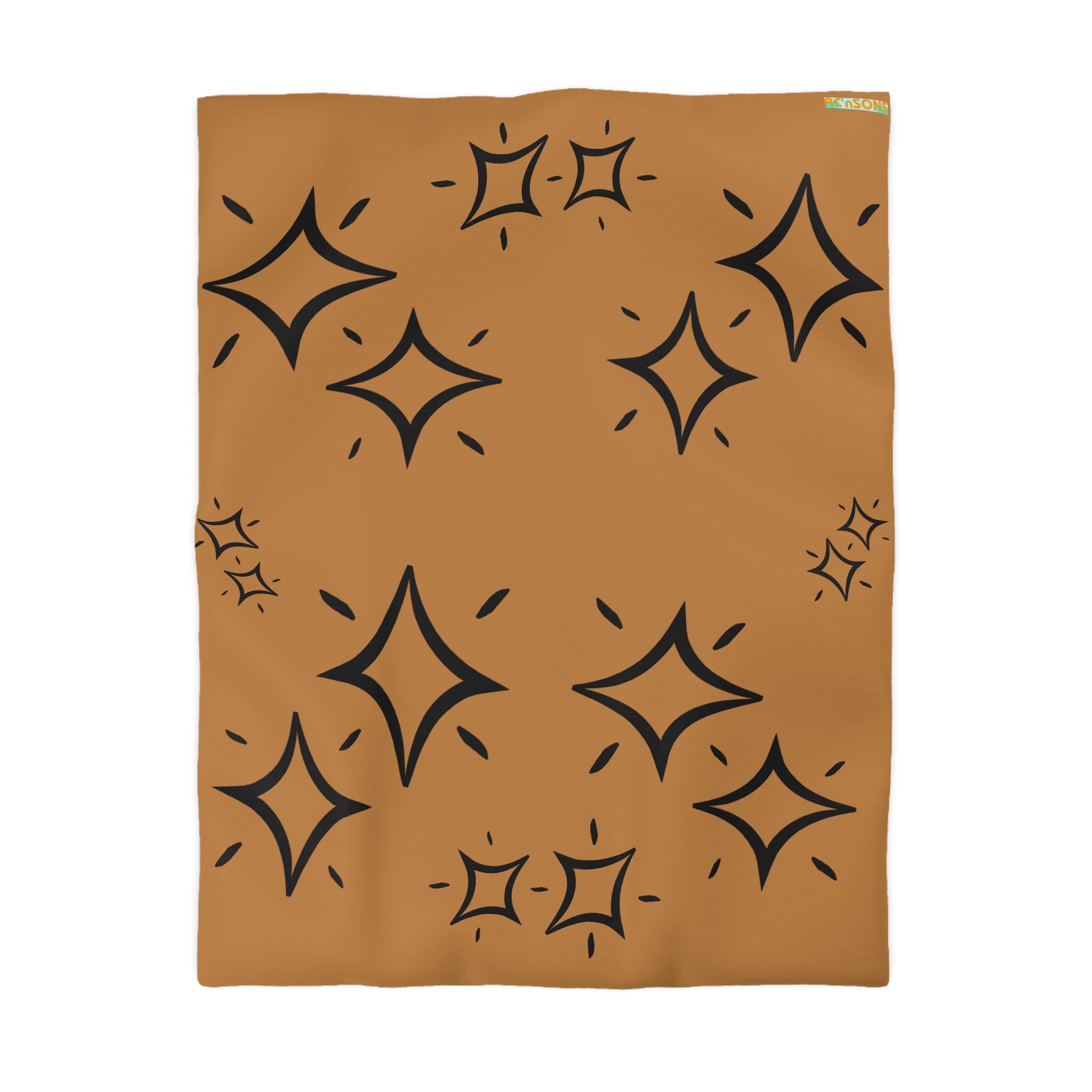 RCNSONS Microfiber Duvet 'Cube' Cover