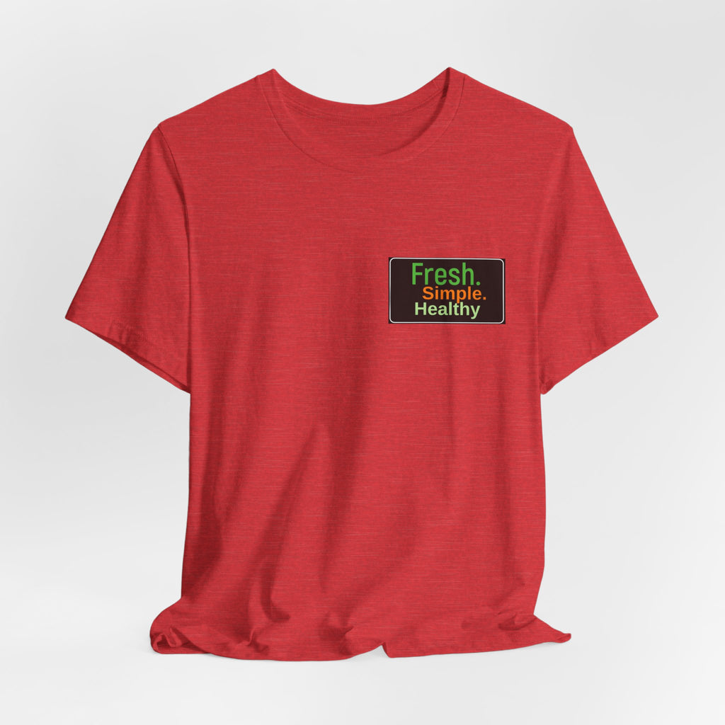 Unisex Fresh Healthy Short Sleeve Tee