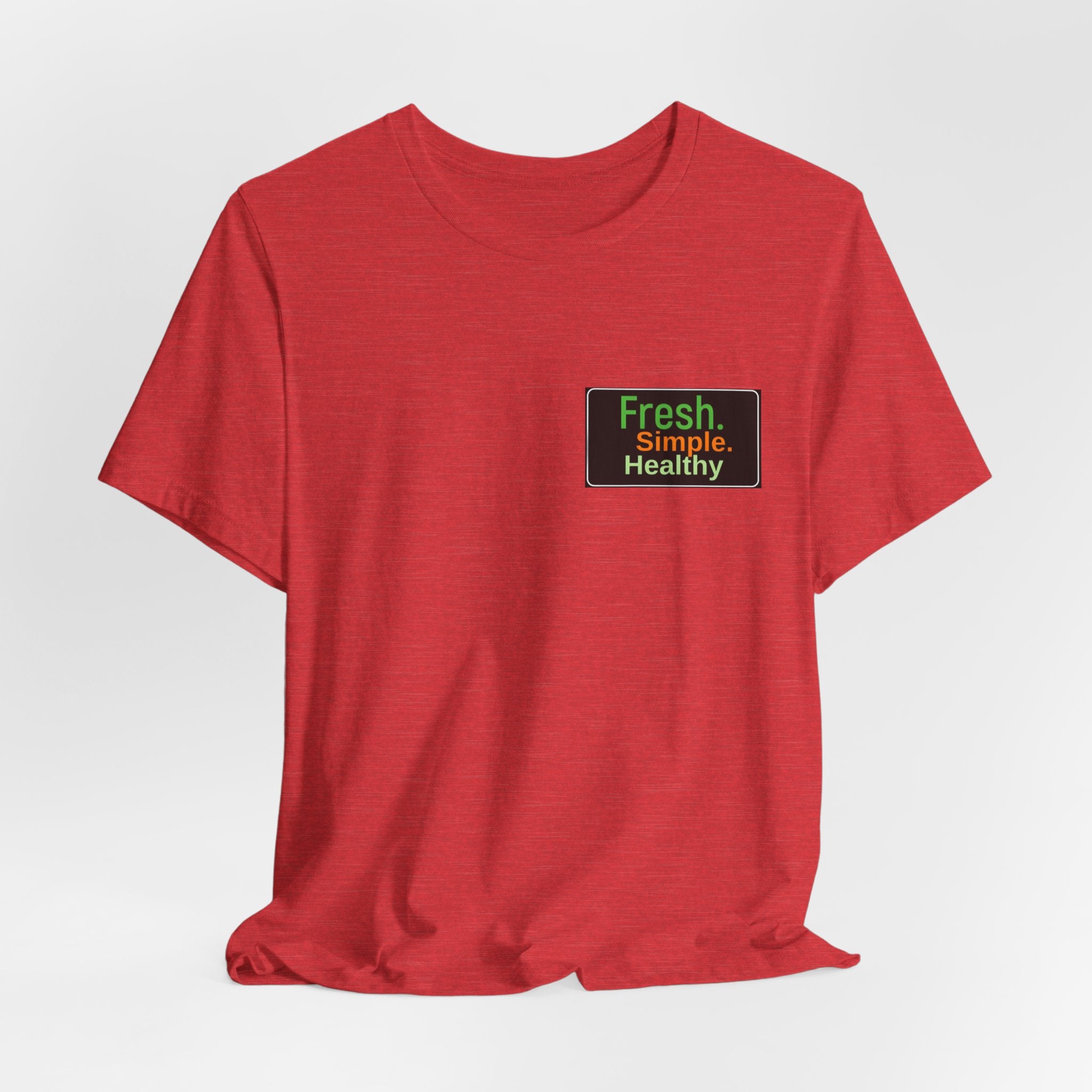 Unisex Fresh Healthy Short Sleeve Tee