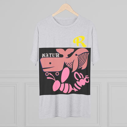 Unisex Tri-Blend Crew Tee - Honey Tee