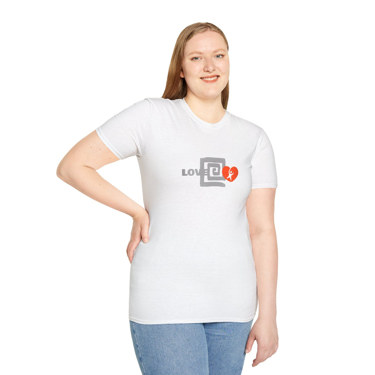 Cute Love Graphic Unisex T-Shirt Printify
