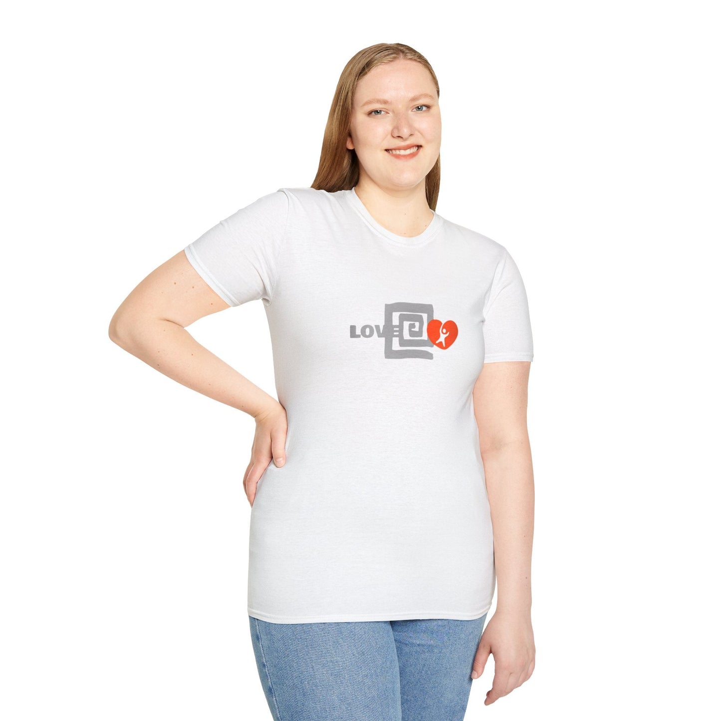 Cute Love Graphic Unisex T-Shirt Printify