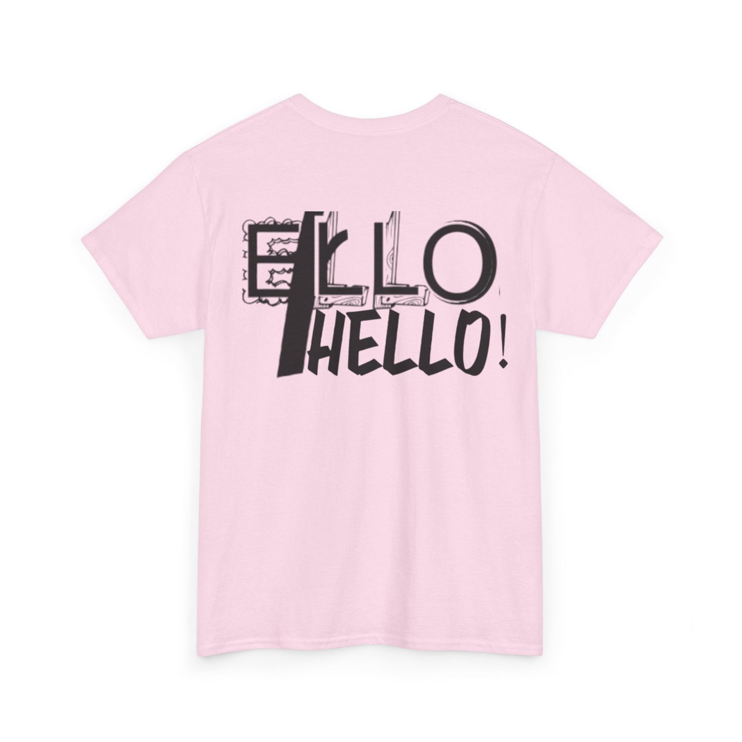 Hello Unisex Tee - Casual and Stylish Cotton T-Shirt for All Occasions