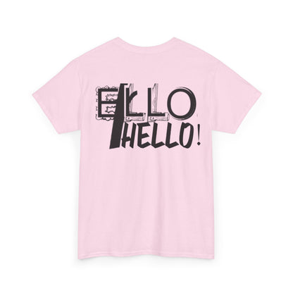 Hello Unisex Tee - Casual and Stylish Cotton T-Shirt for All Occasions