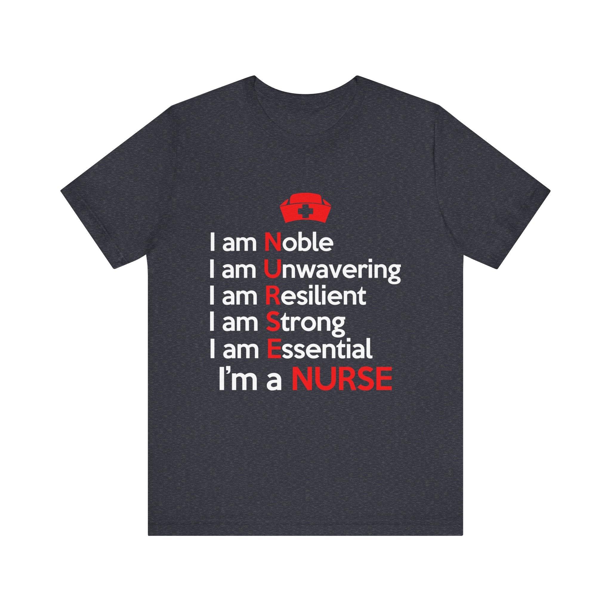 Je suis noble, je suis un tee-shirt unisexe inébranlable 