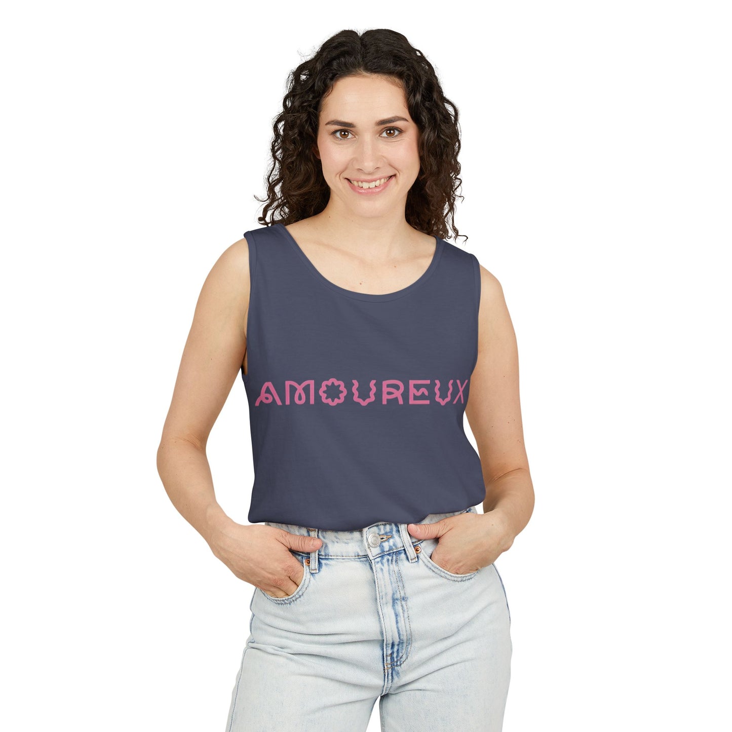 Amourös Garment-Dyed Tank Top