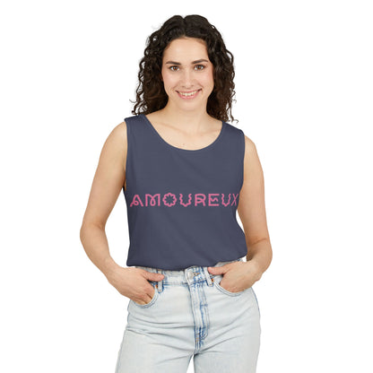 Amourös Garment-Dyed Tank Top