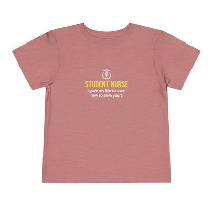 Tee-shirt pour tout-petits étudiant infirmière 