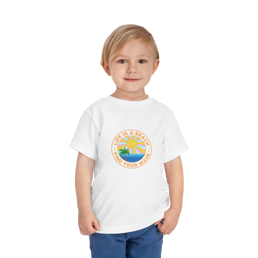 Life Is A Beach Toddler Tee