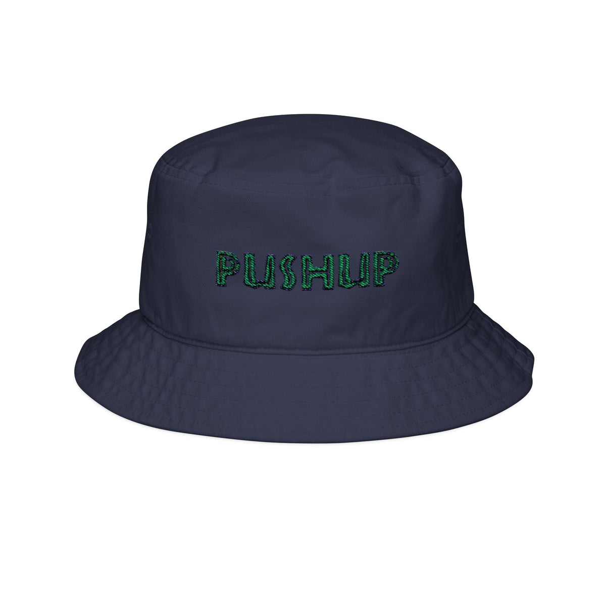 Embroidered Pushup Bucket Hat - Trendy Fitness Fashion
