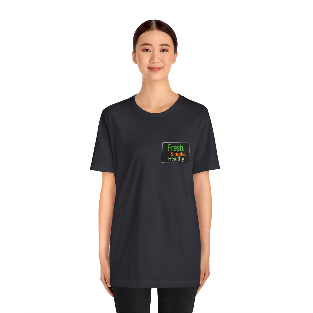 Unisex Fresh Healthy Short Sleeve Tee