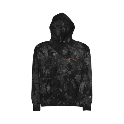Tie-Dye Hoodie for Bikers - Unisex Champion (Embroidered)