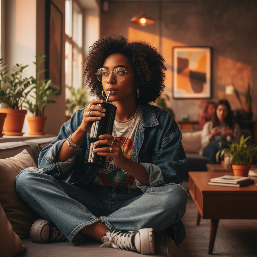 Personalized Insulated Tumble,40oz Drinkware for Hot/Cold Beverages, Great Gift for Friends & Family, [...] Printify