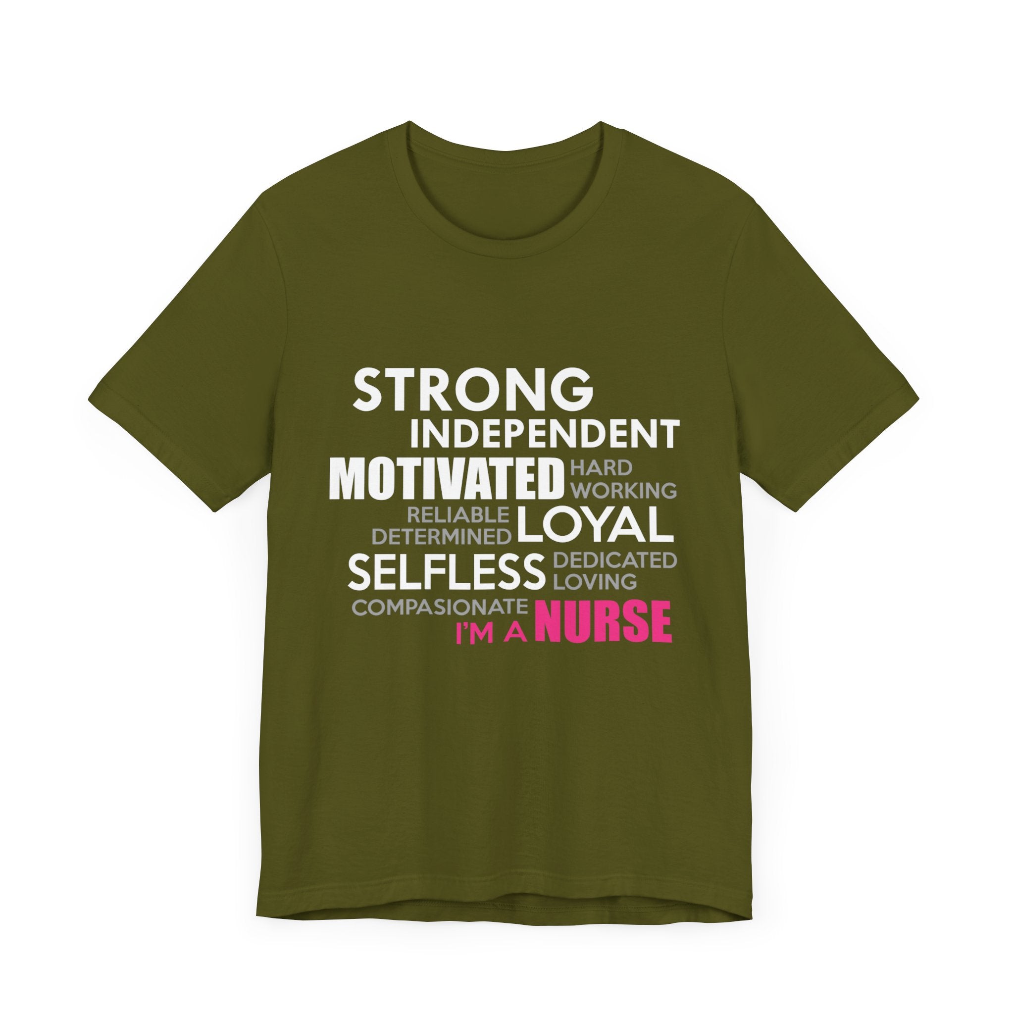 Tee-shirt unisexe fort indépendant, motivé, loyal et désintéressé 